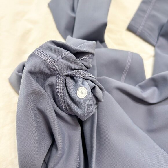 Lululemon Wunder Under High-Rise Crop 21” Leggings Water Drop Blue Size 6 - Picture 4 of 7